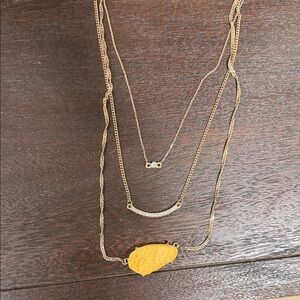 Elegant Gold Layered Necklace